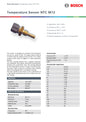 Bosch fluid temperature sensor M12×1.5