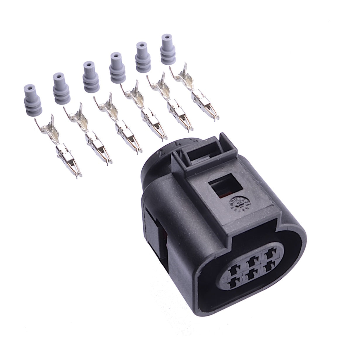 6-pin Connector for Bosch LSU 4.9 Wideband Lambda Sensor (Micro Timer Pins)
