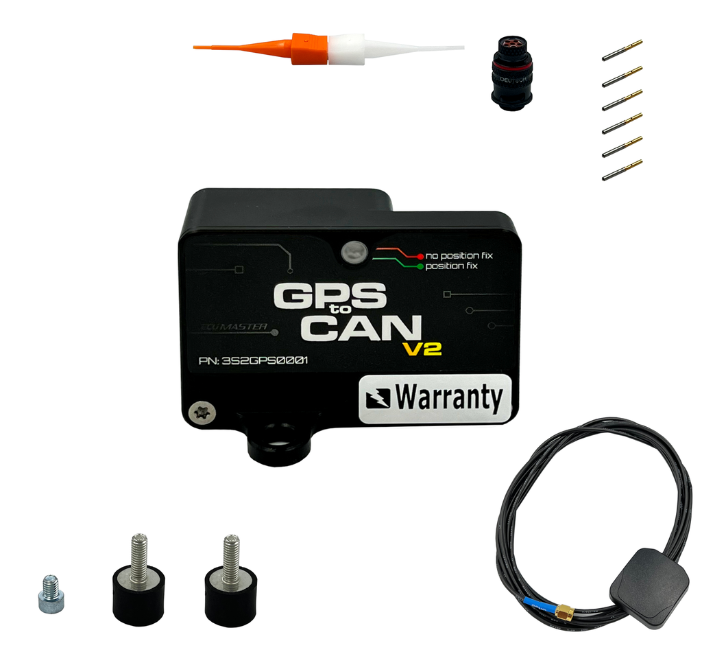 EcuMaster GPS to CAN V2 Autosport